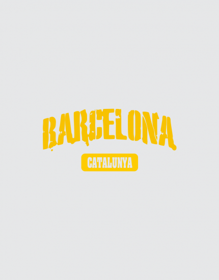 Μπλουζάκι με στάμπα Barcelona 