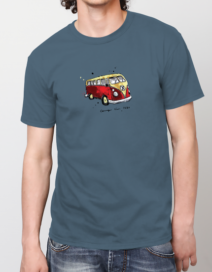Μπλουζάκι με τύπωμα Van 1960