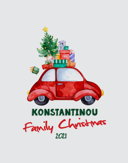 Κούπες κεραμικές με τύπωμα Family Christmas