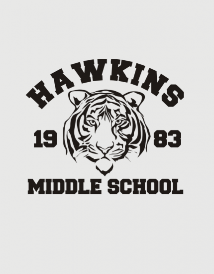 Καπέλο κόκκινο Trucker Beechfield με στάμπα Hawkins