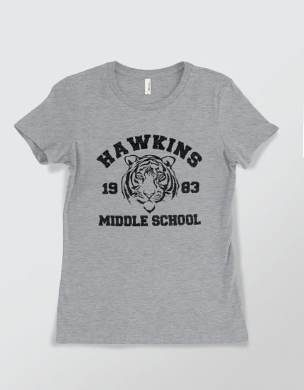 Μπλουζάκι με τύπωμα Hawkins