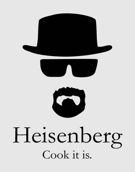 Μπλουζάκι με τύπωμα Heisenberg