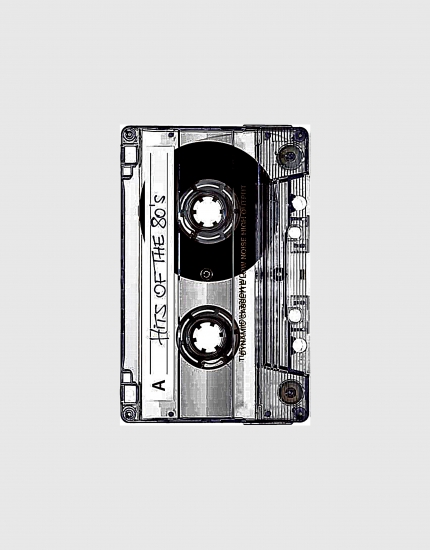 Μπλουζάκι με στάμπα Hits of the 80's 