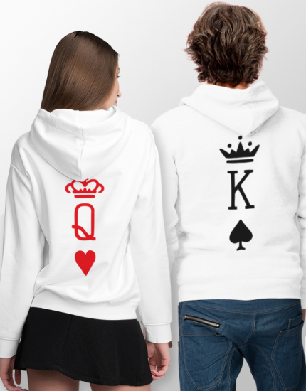 Σετ φουτεράκια με τύπωμα King and Queens cards