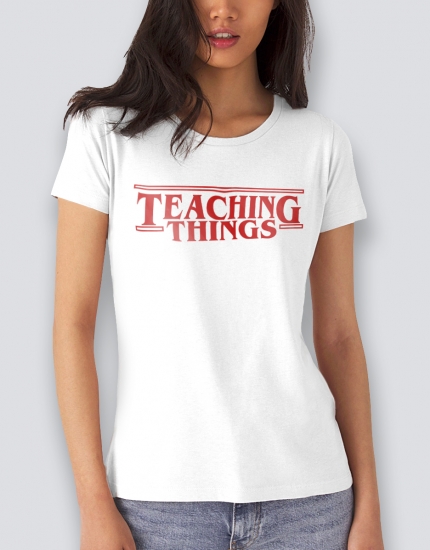 Μπλουζάκι με τύπωμα Teaching Things