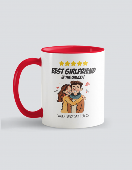 Κούπα κεραμική με τύπωμα Best Girlfriend