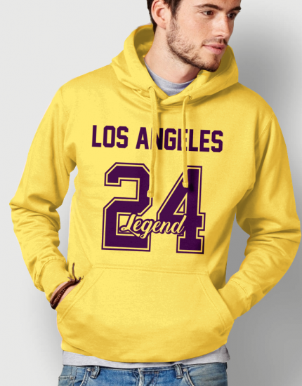 Hoodie με στάμπα Los Angeles