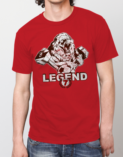 Μπλουζάκι με τύπωμα Legend 7