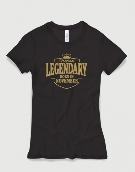 Μπλουζάκι με στάμπα Original Legendary - Born November