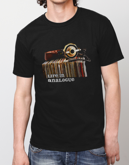 Μπλουζάκι με στάμπα Life in analogue