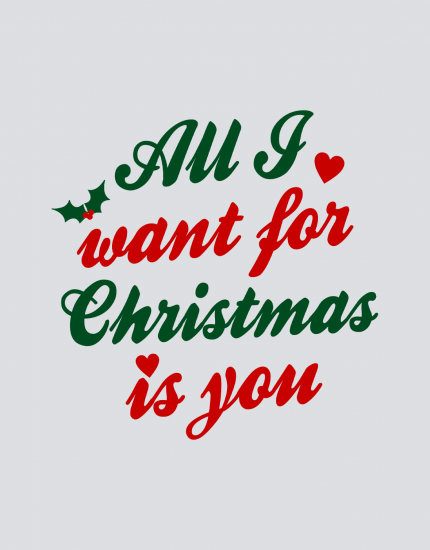 Κούπα κεραμική με τύπωμα All i want for Christmas