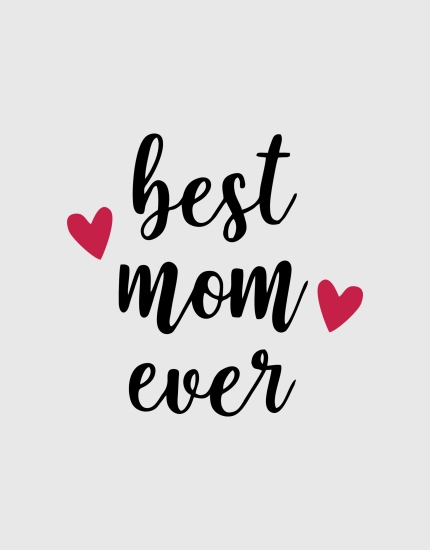 Μαξιλάρι με τύπωμα Best mom ever