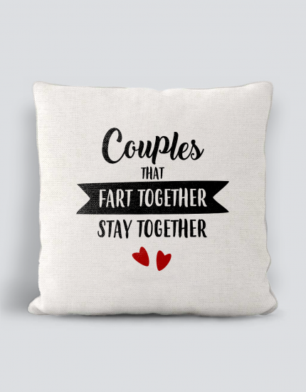 Μαξιλάρι με τύπωμα Couples