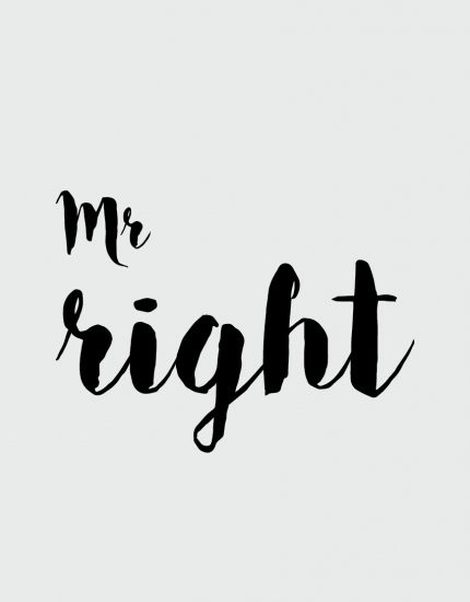 Κούπες κεραμικές με στάμπα Mr.Right Mrs.Right