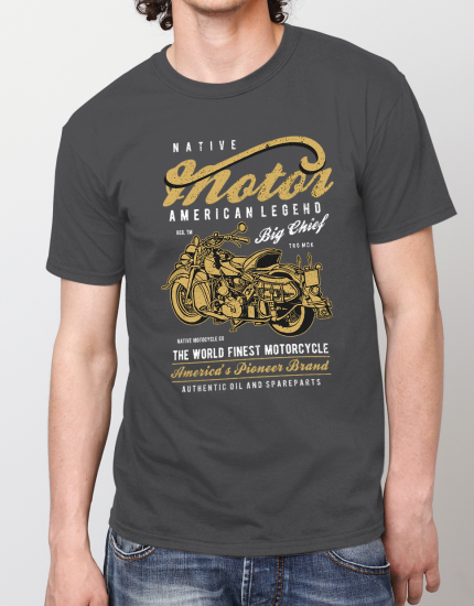 Μπλουζάκι με τύπωμα Motor Legend