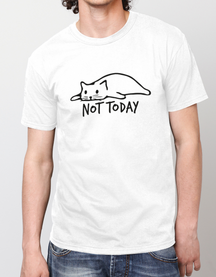 Μπλουζάκι με τύπωμα Not Today