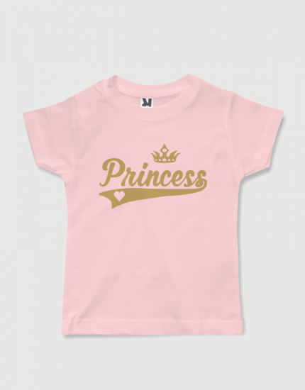 Μπλουζάκι με στάμπα Princess