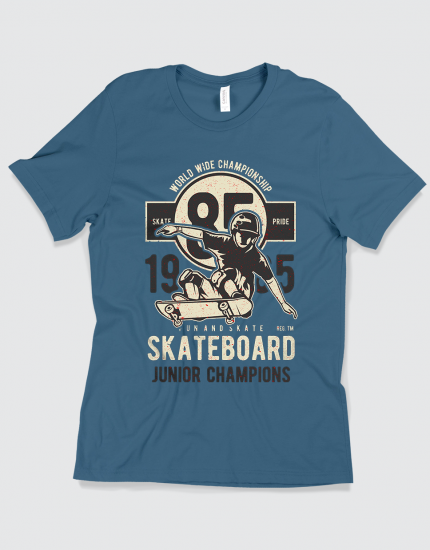 Μπλουζάκι με τύπωμα Skateboard Junior Champions