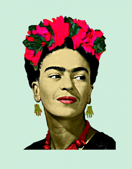 Μπλουζάκι με τύπωμα Frida