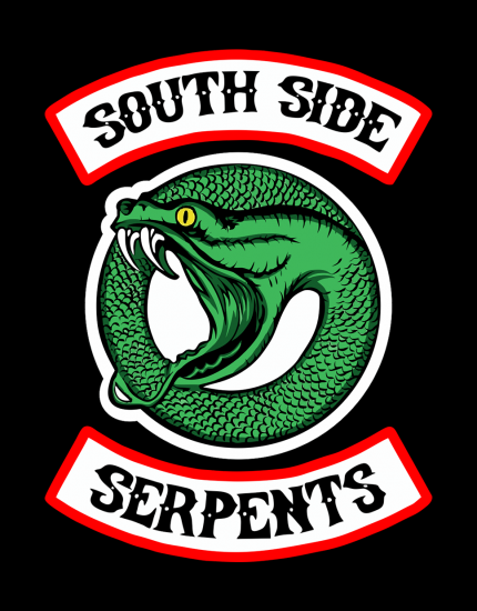 Μπλουζάκι με τύπωμα South Side Serpents