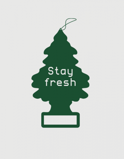 Μπλουζάκι με στάμπα Stay fresh