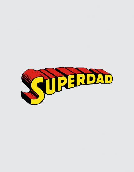 Μπλουζάκι με τύπωμα Superdad 