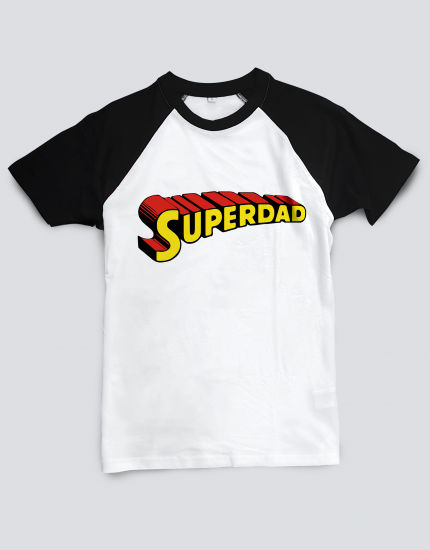 Μπλουζάκι με τύπωμα Superdad 