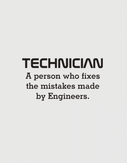 Μπλουζάκι με στάμπα Technician