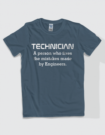 Μπλουζάκι με στάμπα Technician