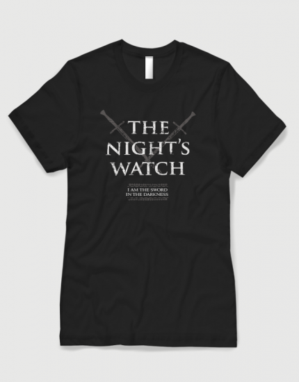 Μπλουζάκι με στάμπα The nights watch