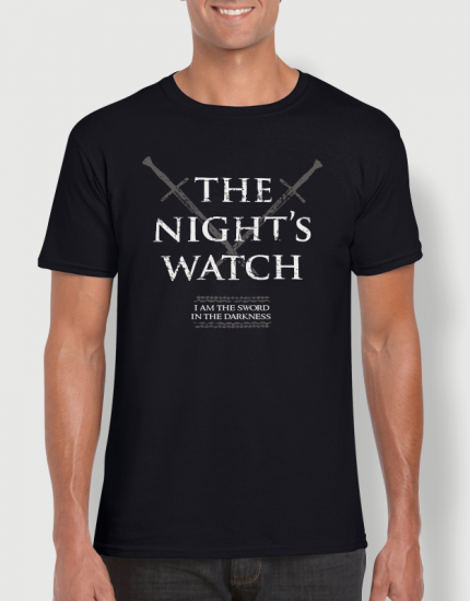 Μπλουζάκι με στάμπα The nights watch