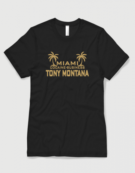 Μπλουζάκι με στάμπα Tony Montana