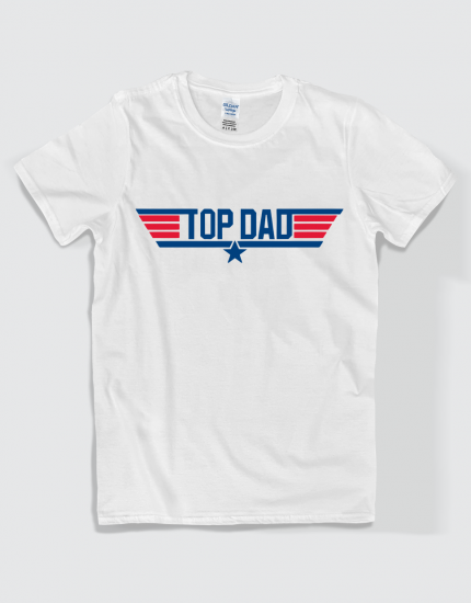 Μπλουζάκι με τύπωμα Top Dad