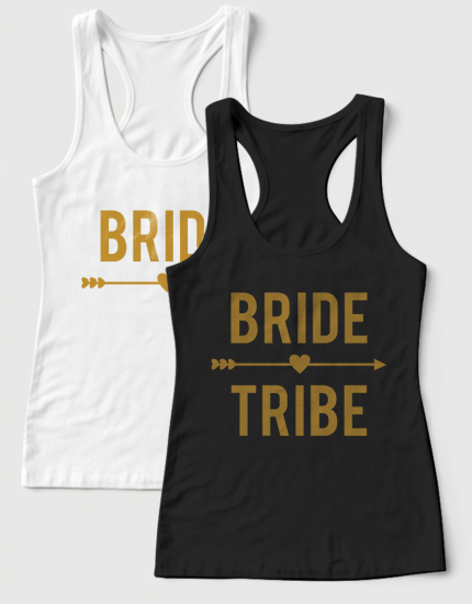 Αμάνικα μπλουζάκια Bride-Bride Tribe
