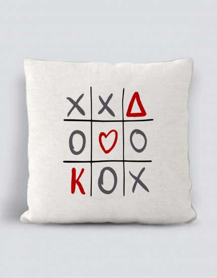 Μαξιλάρι με τύπωμα Love Game