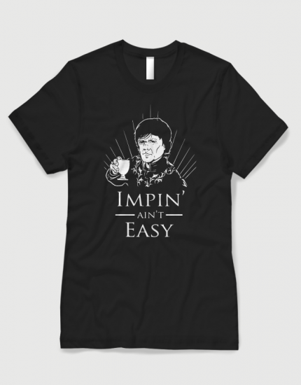 Μπλουζάκι με στάμπα Impin ain t easy