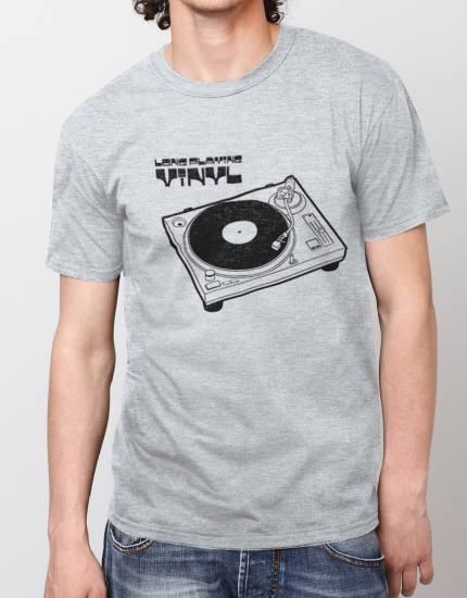 Μπλουζάκι με στάμπα Vinyl