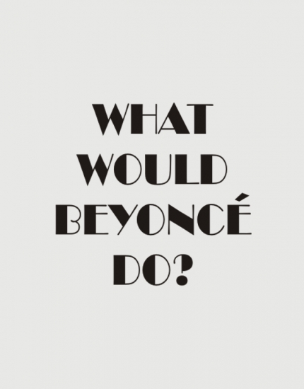 Κούπα κεραμική με στάμπα What would Beyonce do?