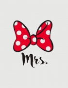 Ποδιά Μαγειρικής με τύπωμα Mrs.