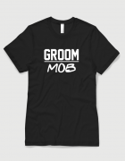 Μπλουζάκι με τύπωμα Groom Mob