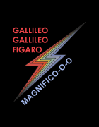 Μπλουζάκι με τύπωμα Galileo Figaro