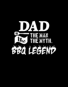Ποδιά μαγειρικής με εκτύπωση Dad the myth