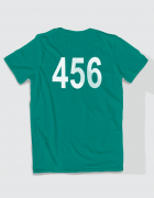 Μπλουζάκι με τύπωμα Squid Player 456