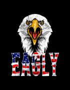 Μπλουζάκι με τύπωμα Eagly