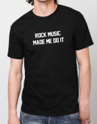 Μπλουζάκι με στάμπα Rock Music