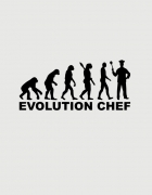 Ποδιά Μαγειρικής με τύπωμα Chef Evolution