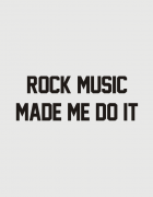 Μπλουζάκι με στάμπα Rock Music