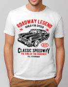 Μπλουζάκι με στάμπα Roadway Legend