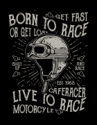 Μπλουζάκι με στάμπα Born to race