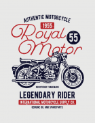 Μπλουζάκι με στάμπα Royal Meter